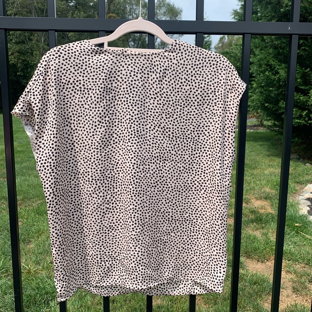 Express Polka Dot Blouse